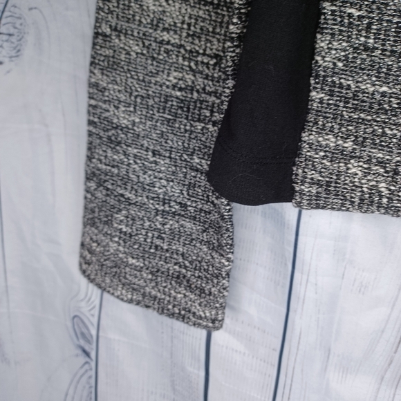 Eileen Fisher Tweed Black And Gray Jacket - Picture 6 of 14